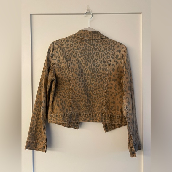 Current Elliot Denim Leopard Jacket - Picture 2 of 3